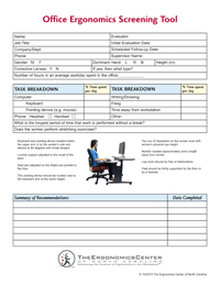 office ergonomics pdf