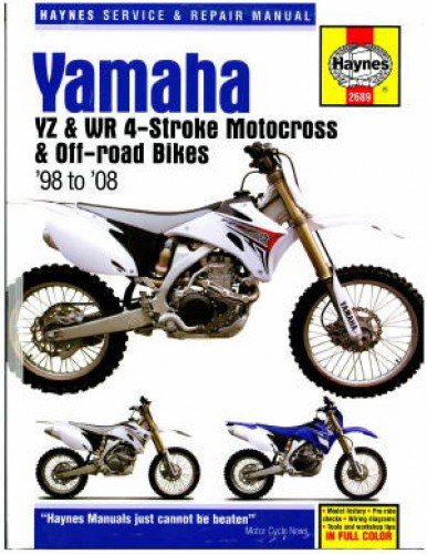 yamaha wr 400 manual