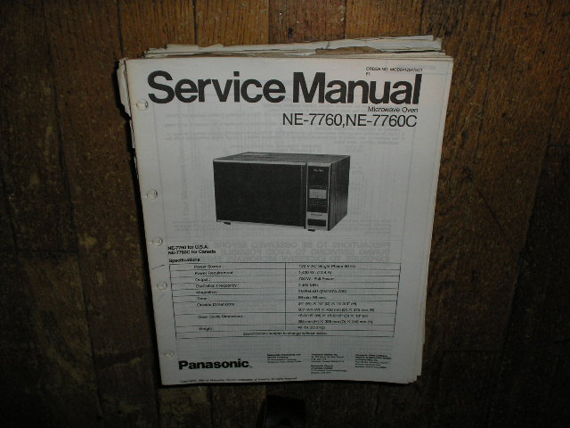panasonic inverter microwave repair manual