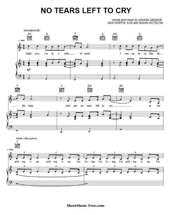 no one sheet music pdf