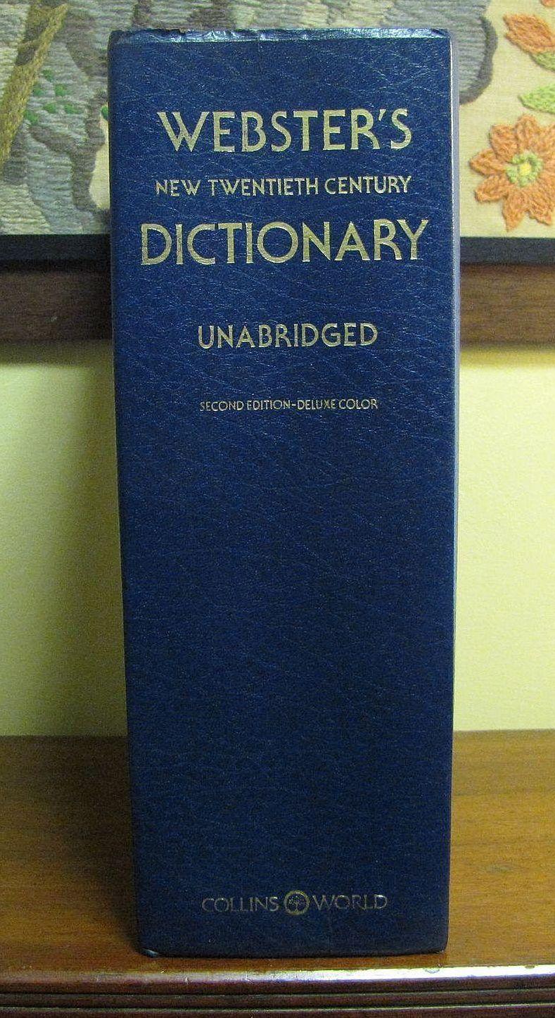 unabridged dictionary