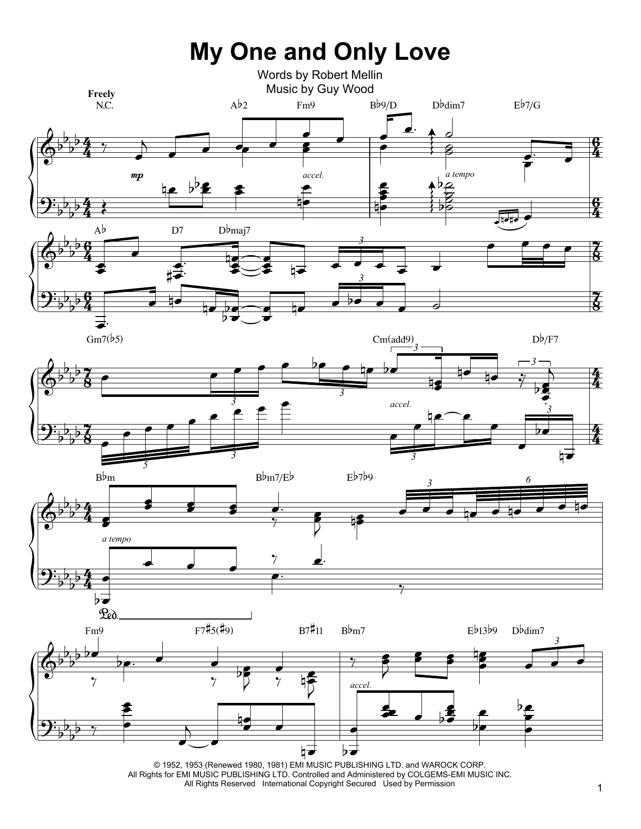 no one sheet music pdf