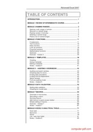microsoft excel 2007 tutorial pdf