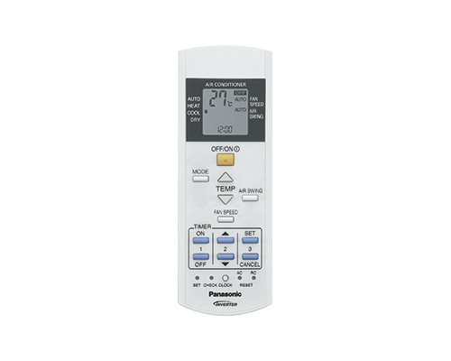 panasonic r410a remote control manual